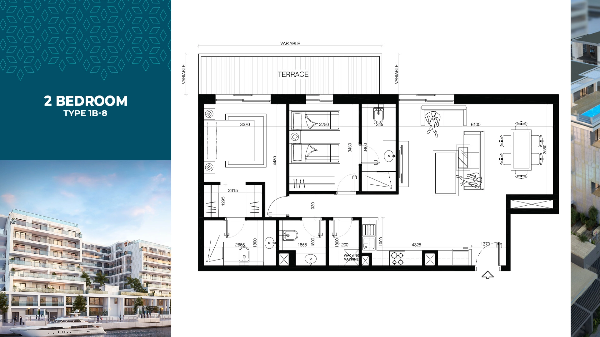2 BR - Type B